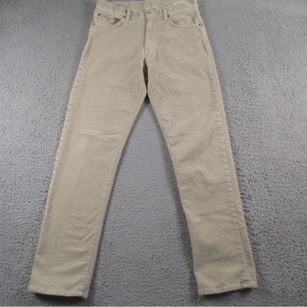 Buck Mason Beige Corduroy Men’s Pants